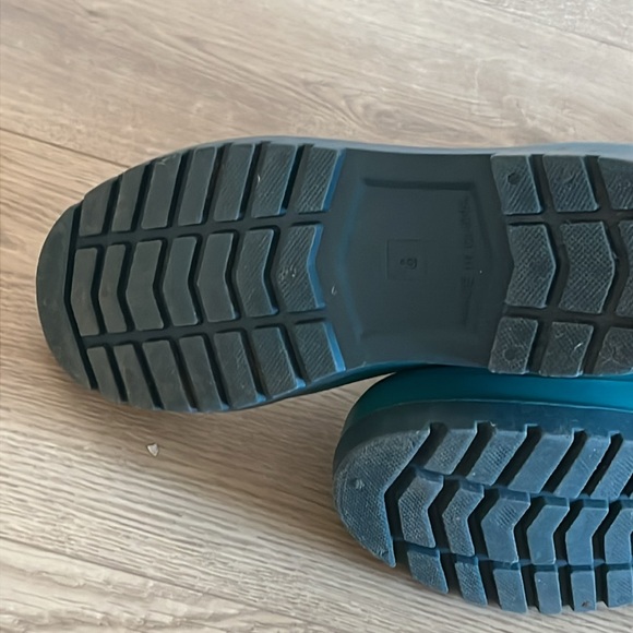 Planone Short Rain Boots Fashion Waterproof Chelsea Boots for
Women Turquoise 8 - Picture 6 of 7